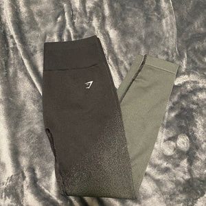 Gymshark Adapt Ombré seamless legging : black
